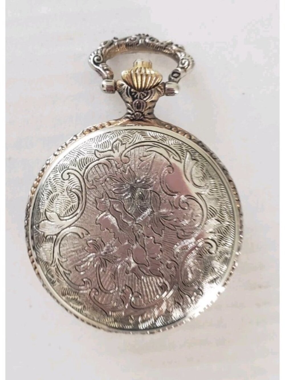 MADISON MATHEY-TISSOT POCKET WATCH QUARTZ JAPAN MOVEMENT VINTAGE - Picture 2 of 5